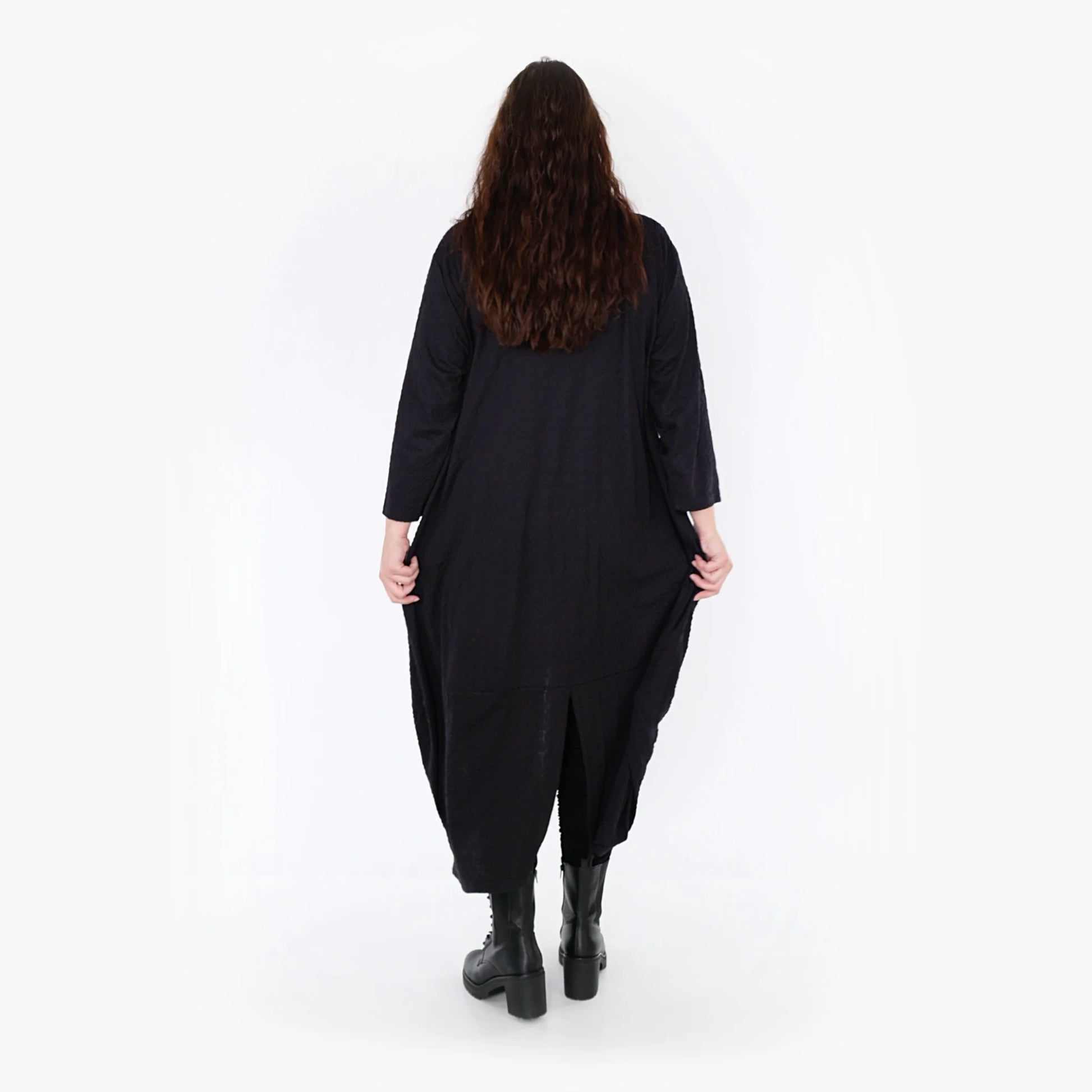 Ballonkleid von AKH Fashion aus Viskose, 1342.06975, Schwarz, Schick, Modern, Bequem