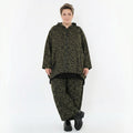 AKH Fashion Jacke in kastiger Form, aus Materialmix, 1516.07076, Neongrün