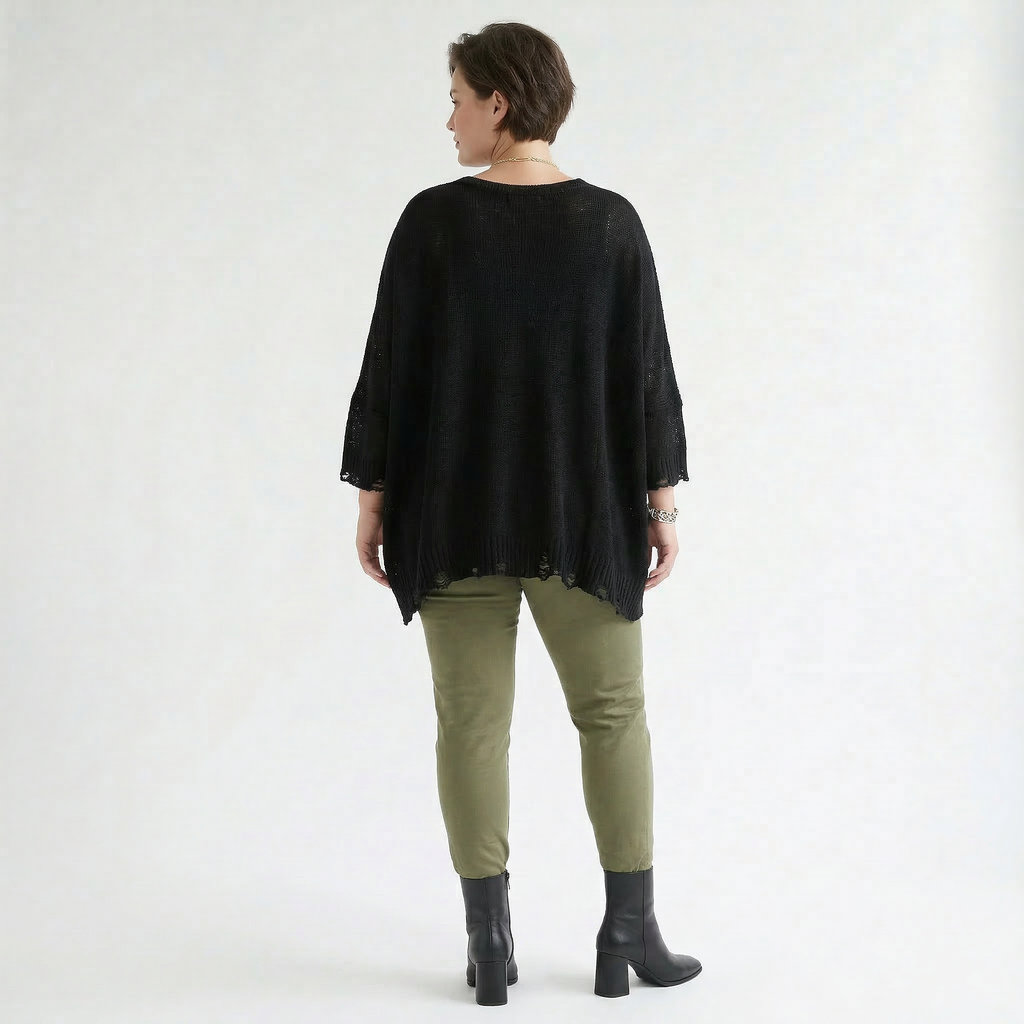 AKH Fashion Leggings in gerader Form, aus Viskose, 1531.0P100, Olive, Ausgefallen, Zeitlos