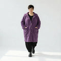 AKH Fashion Jacke in gerader Form, aus Materialmix, 1552.06272, Violett, Ausgefallen