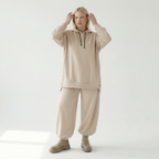  Ballonhose von AKH Fashion aus Viskose, 1566.08067, Beige, Ausgefallen, Zeitlos, Schick
