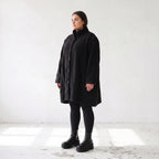 Kuschelweiche Teddyjacke in A-Linie mit Stehkragen Knopfverschluss mit Seitennahttaschen