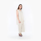  AKH Fashion Hose in gerader Form, aus Viskose, 1233.00225, Beige, Ausgefallen, Zeitlos