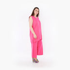  AKH Fashion Hose in gerader Form, aus Viskose, 1233.00225, Fuchsia, Ausgefallen, Zeitlos