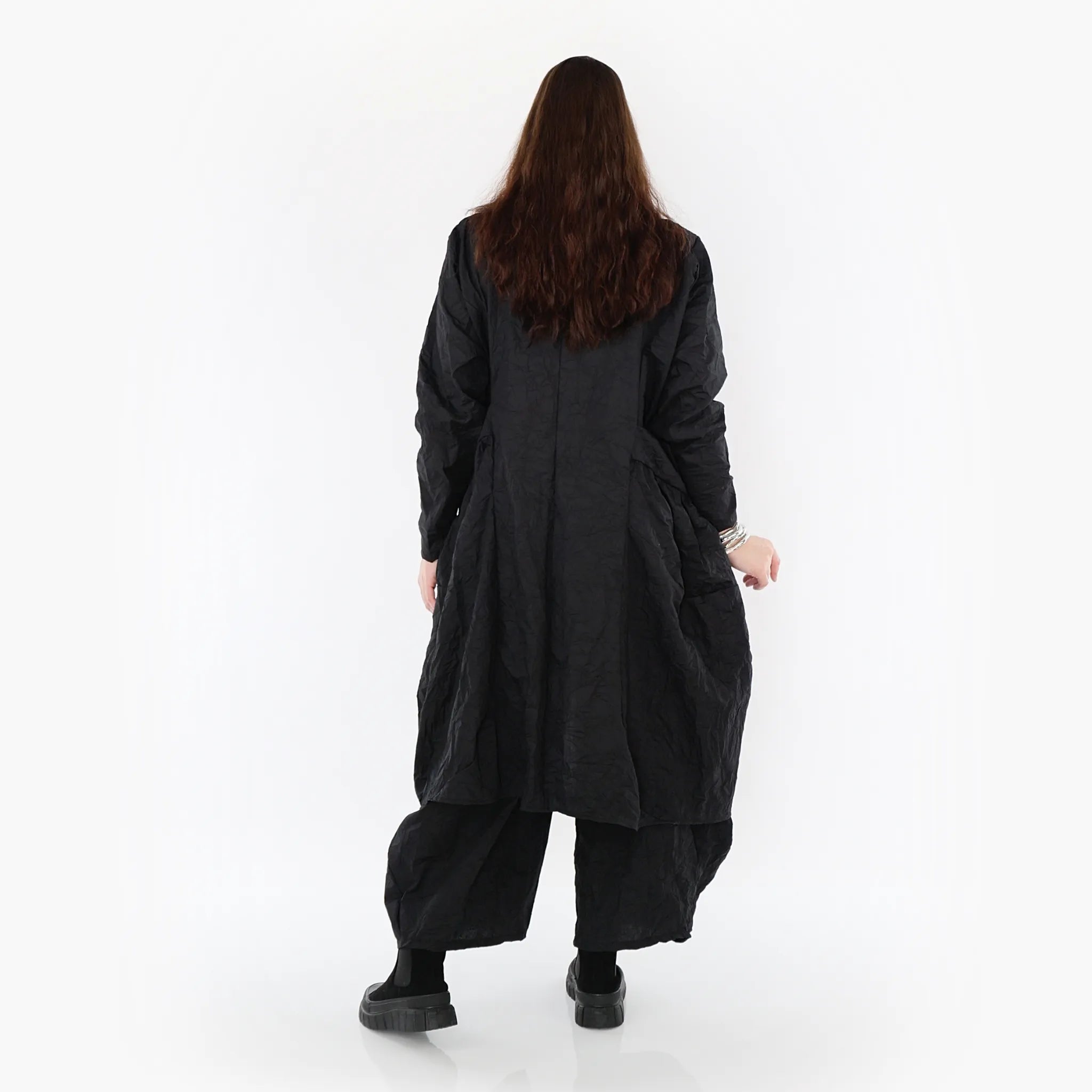 Ballonmantel von AKH Fashion aus Materialmix, ausgefallene, zeitlose Lagenlook Mode