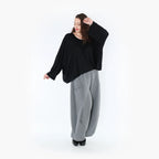 Ballonhose von AKH Fashion aus Materialmix, ausgefallene, zeitlose Lagenlook Mode
