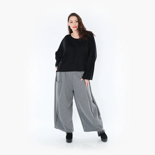 Ballonhose von AKH Fashion aus Materialmix, ausgefallene, zeitlose Lagenlook Mode