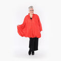  A-Form Jacke von AKH Fashion aus Polyester, 1404.07015, Rot, Schick, Modern, Bequem