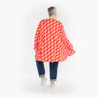 A-Form Shirt von AKH Fashion aus Baumwolle, ausgefallene, zeitlose Lagenlook Mode