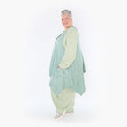  A-Form Weste von AKH Fashion aus Viskose, 1429.00110, Mint, Schick, Modern, Bequem, Schick