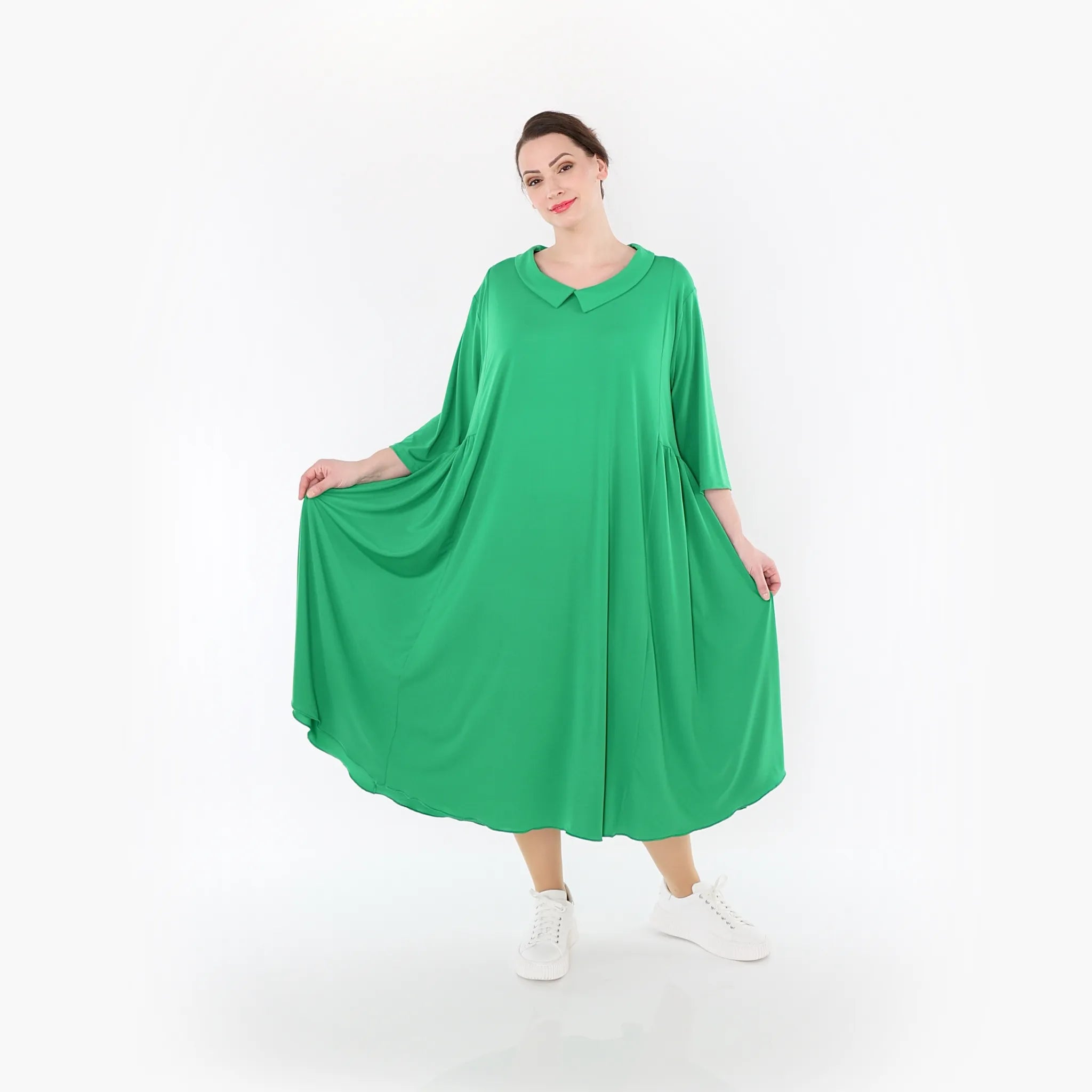 Ballonkleid von AKH Fashion aus Materialmix, ausgefallene, zeitlose Lagenlook Mode