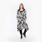A-Form Kleid von AKH Fashion aus Viskose, ausgefallene, zeitlose Lagenlook Mode