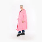  A-Form Mantel von AKH Fashion aus Materialmix, 1448.07034, Pink, Kariert, Schick, Modern