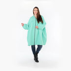  Ballonjacke von AKH Fashion aus Materialmix, 1450.07045, Mintgrün, Jacquard, Schick