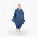  A-Form Cardigan von AKH Fashion aus Polyester, 1466.07040, Jeansblau, Ausgefallen, Zeitlos