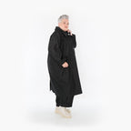  AKH Fashion Mantel in gerader Form, aus Polyester, 1466.07041, Schwarz, Ausgefallen