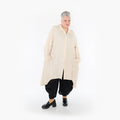  A-Form Mantel von AKH Fashion aus Viskose, 1468.07057, Beige, Ausgefallen, Zeitlos, Schick