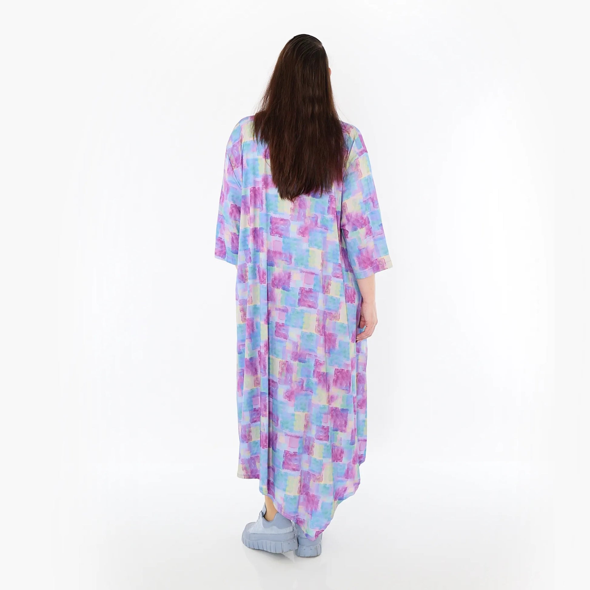  Ballonkleid von AKH Fashion aus Viskose, 1469.01927, Multicolor, Farbmix, Ausgefallen