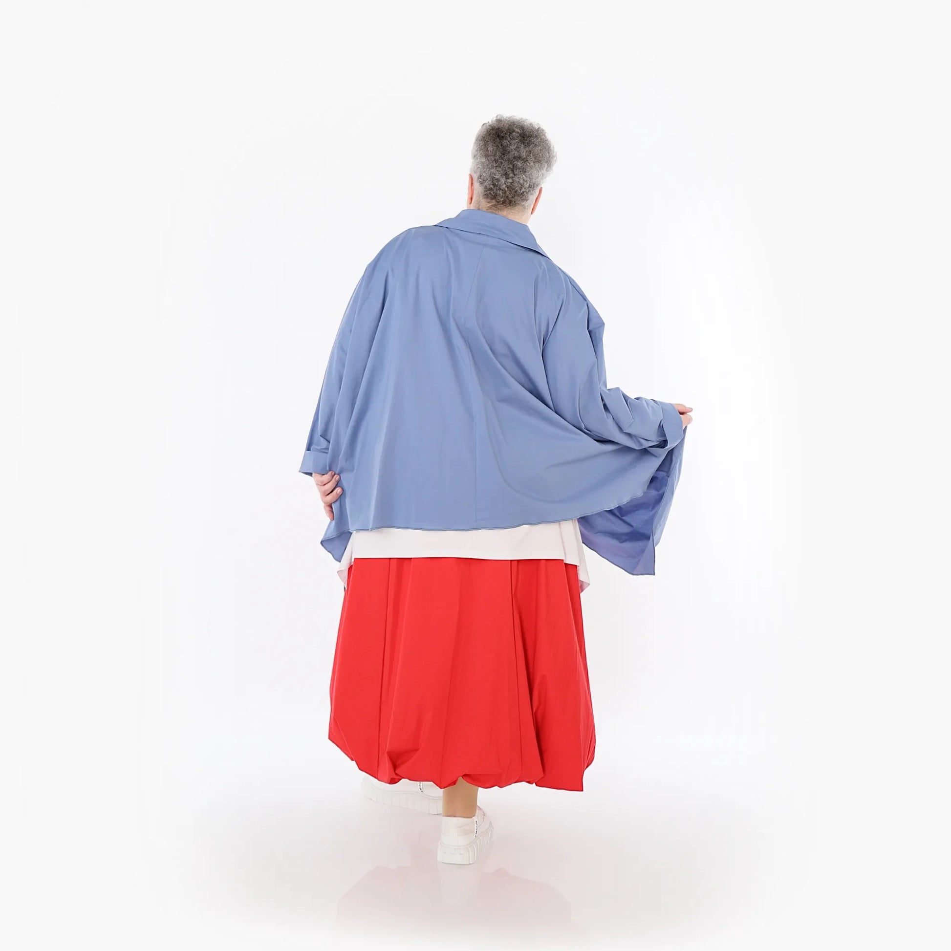  Ballonrock von AKH Fashion aus Baumwolle, 1482.07081, Rot, Ausgefallen, Zeitlos, Schick