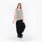  AKH Fashion Bigshirt in gerader Form, aus Baumwolle, 1500.06721, Mauve, Ausgefallen, Zeitlos
