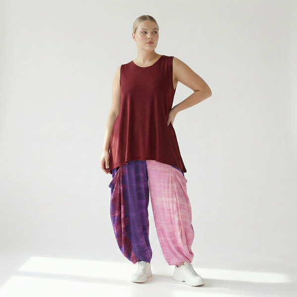 Ballonhose von AKH Fashion aus Viskose, ausgefallene, zeitlose Lagenlook Mode