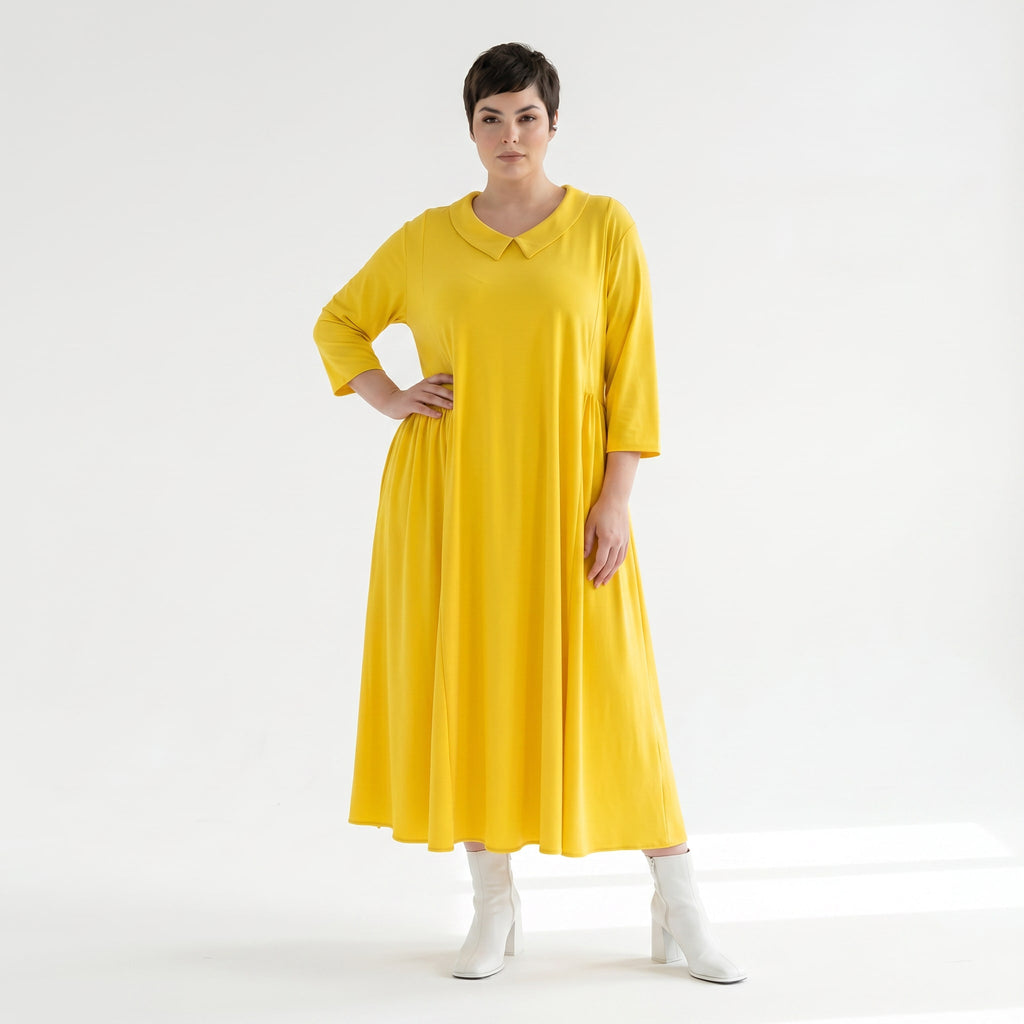 Ballonkleid von AKH Fashion aus Materialmix, ausgefallene, zeitlose Lagenlook Mode