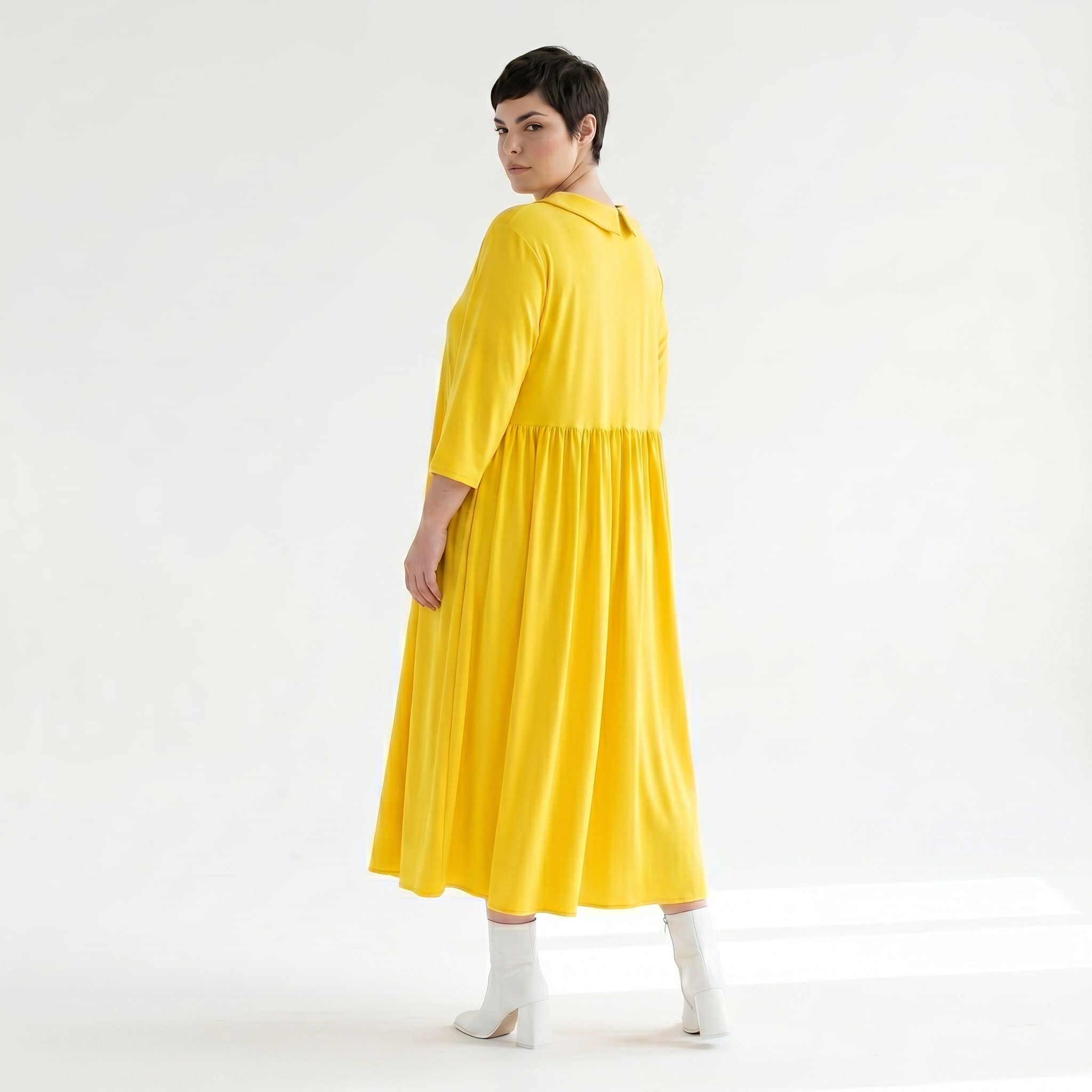 Ballonkleid von AKH Fashion aus Materialmix, ausgefallene, zeitlose Lagenlook Mode