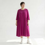Ballonkleid von AKH Fashion aus Materialmix, ausgefallene, zeitlose Lagenlook Mode