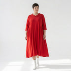 Ballonkleid von AKH Fashion aus Materialmix, ausgefallene, zeitlose Lagenlook Mode