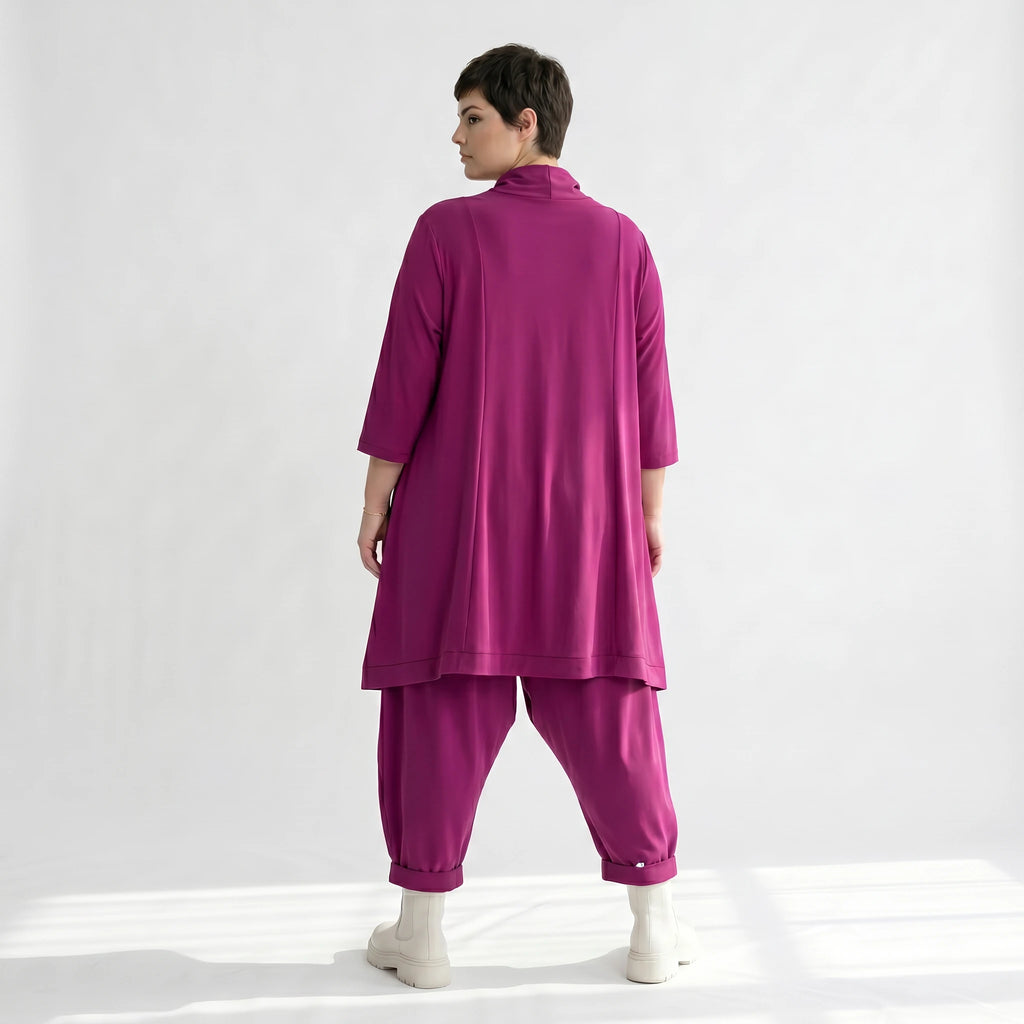 A-Form Jacke von AKH Fashion aus Materialmix, ausgefallene, zeitlose Lagenlook Mode