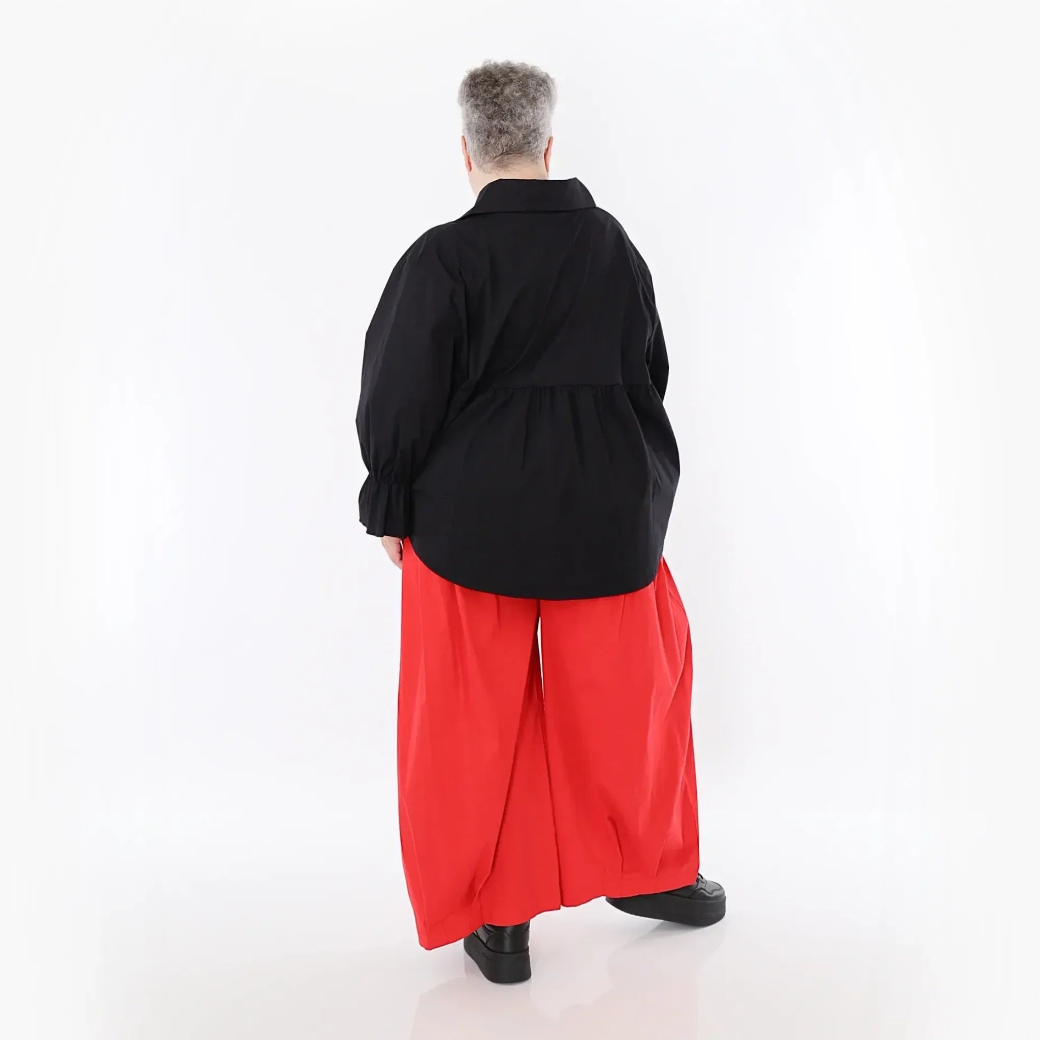  Ballonhose von AKH Fashion aus Baumwolle, 1482.07032, Rot, Ausgefallen, Zeitlos, Schick