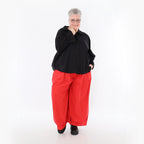  Ballonhose von AKH Fashion aus Baumwolle, 1482.07032, Rot, Ausgefallen, Zeitlos, Schick