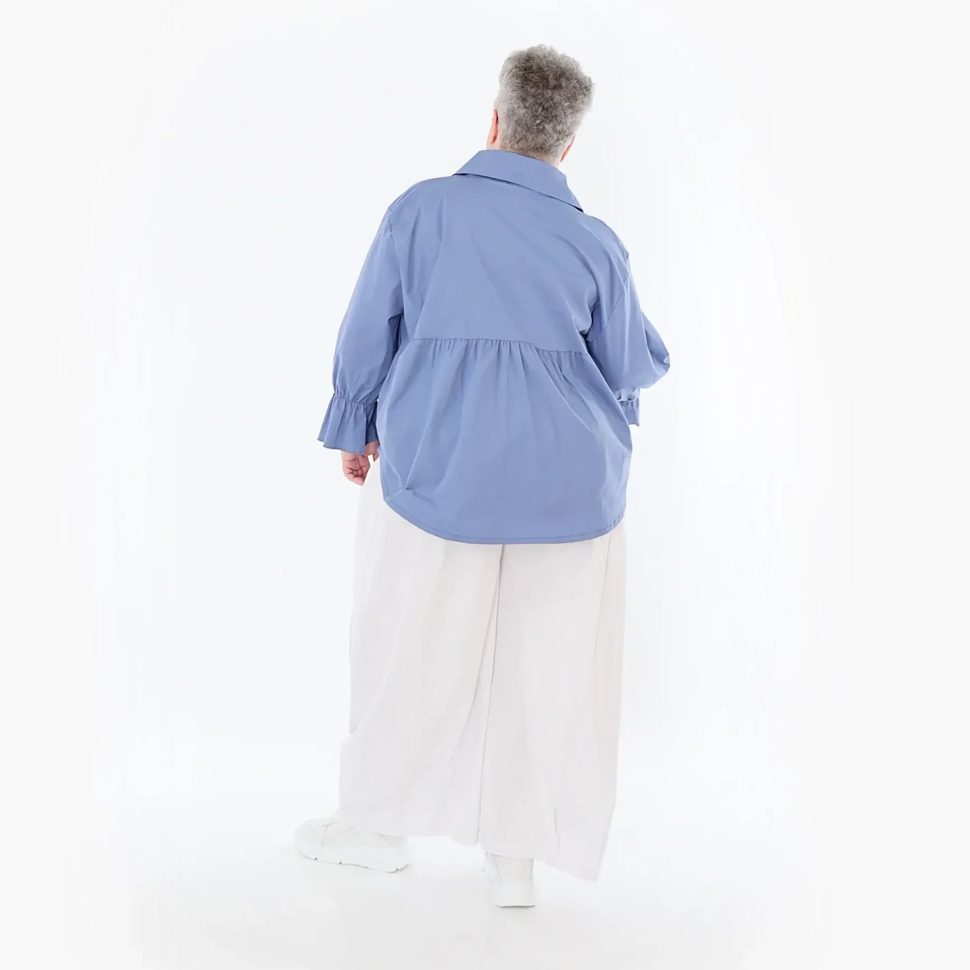  Ballonhose von AKH Fashion aus Baumwolle, 1482.07032, Weiß, Ausgefallen, Zeitlos, Schick