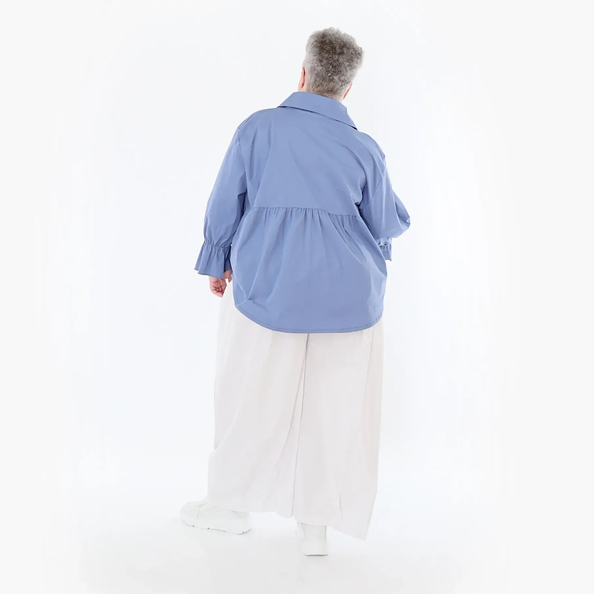  Ballonhose von AKH Fashion aus Baumwolle, 1482.07032, Weiß, Ausgefallen, Zeitlos, Schick
