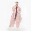  Ballon Cardigan von AKH Fashion aus Viskose, 1490.07094, Mauve, Ausgefallen, Zeitlos