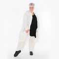  Ballon Cardigan von AKH Fashion aus Viskose, 1490.07094, Weiß, Ausgefallen, Zeitlos