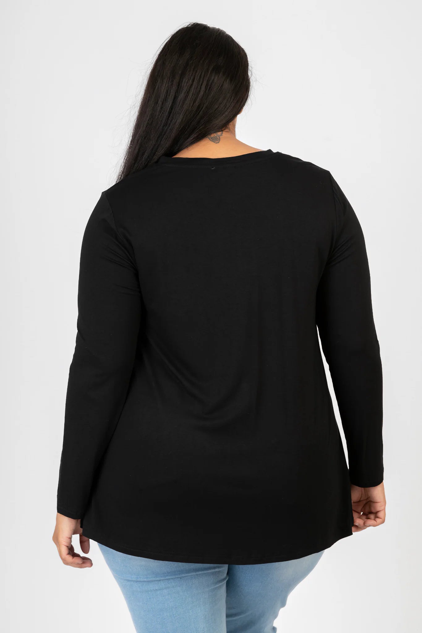  Pomme Rouge Shirt in gerader Form, aus Viskose, C6612, Schwarz-Silber, Muster, Schick