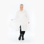  A-Form Bluse von AKH Fashion aus Baumwolle, 1223.07505, Weiß, Schick, Modern, Bequem