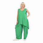 Zipfel Top von AKH Fashion aus Viskose, ausgefallene, zeitlose Lagenlook Mode