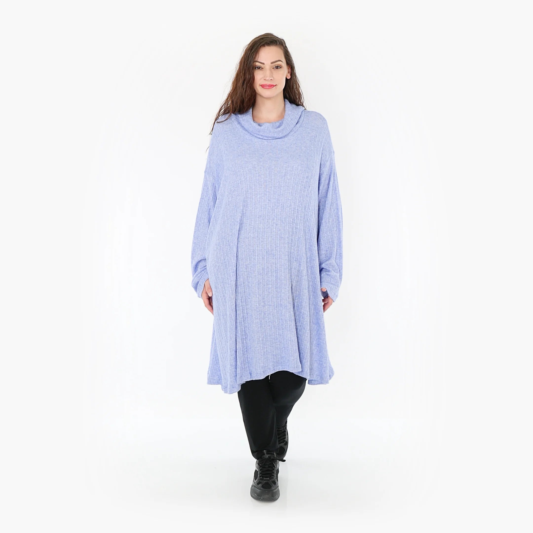 A-Form Shirt von AKH Fashion aus Polyurethan, ausgefallene, zeitlose Lagenlook Mode