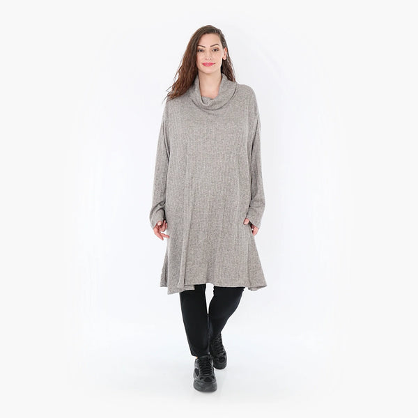 A-Form Shirt von AKH Fashion aus Polyurethan, ausgefallene, zeitlose Lagenlook Mode
