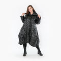  Ballonmantel von AKH Fashion aus Polyester, 1387.03023, Schwarz, Grafik, Schick, Modern