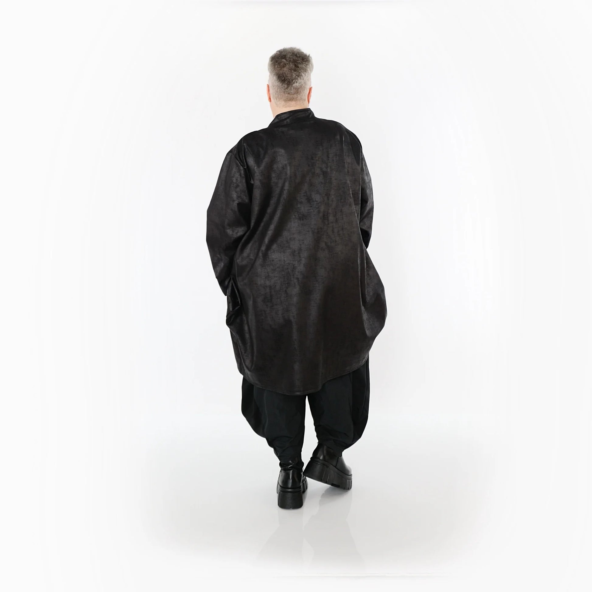  Ballonjacke von AKH Fashion aus Polyester, 1520.07094, Schwarz, Ausgefallen, Zeitlos