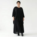 A-Form Rock von AKH Fashion aus Viskose, 1576.07186, Schwarz, Ausgefallen, Zeitlos, Schick