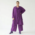 Ballonhose von AKH Fashion aus Viskose, 1576.07189, Lila, Ausgefallen, Zeitlos, Schick