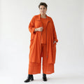 Ballonhose von AKH Fashion aus Viskose, 1576.07189, Orange, Ausgefallen, Zeitlos, Schick