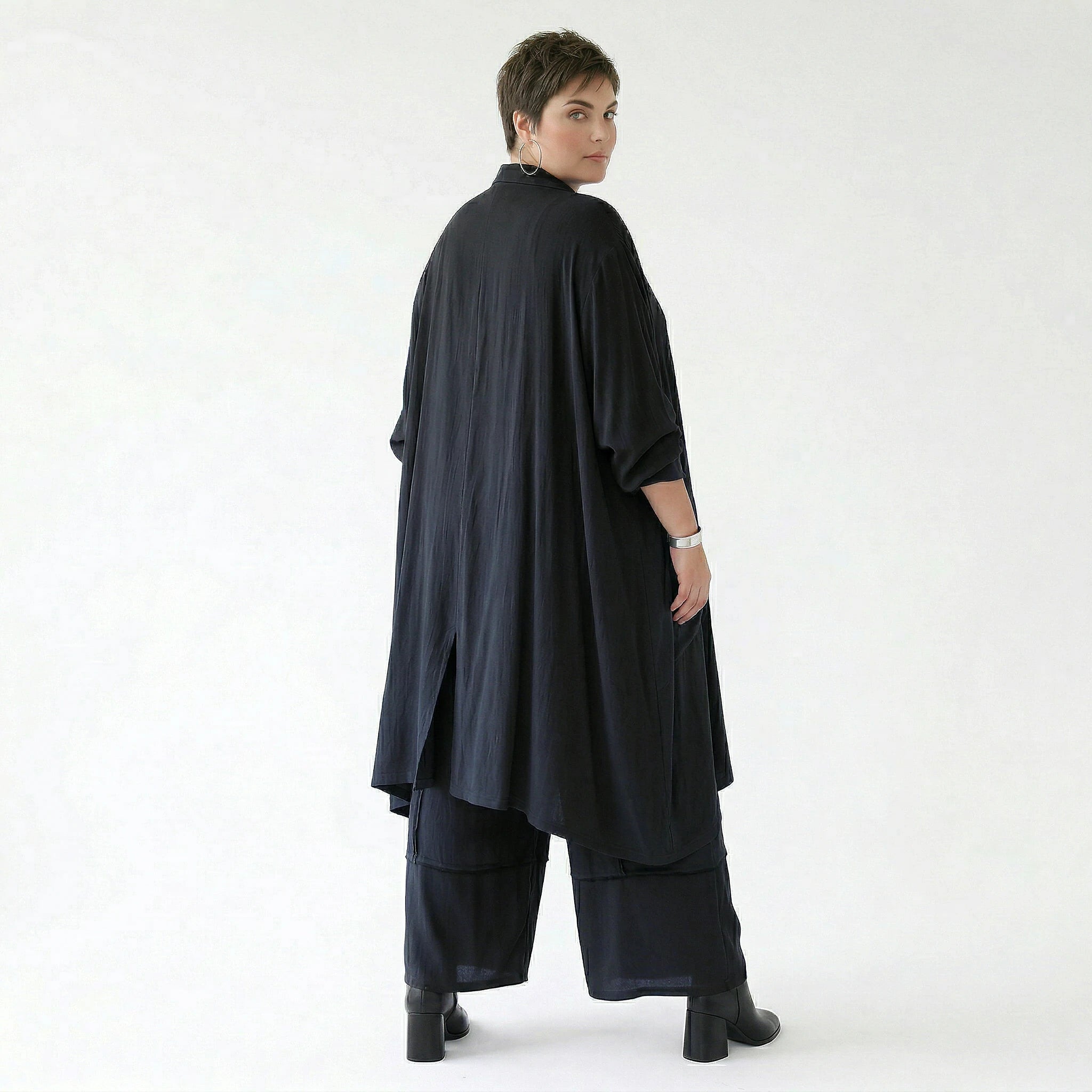 Ballonhose von AKH Fashion aus Viskose, 1576.07189, Schwarz, Ausgefallen, Zeitlos, Schick