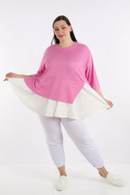 A-Form Shirt von AKH Fashion aus Viskose, ausgefallene, zeitlose Lagenlook Mode