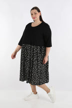 A-Form Kleid von AKH Fashion aus Viskose, ausgefallene, zeitlose Lagenlook Mode