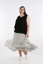 Ballonrock von AKH Fashion aus Viskose, ausgefallene, zeitlose Lagenlook Mode